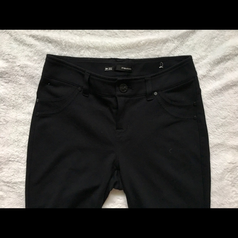 Black jeggings